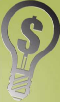 Logo of A.L.I. Creative Solutions featuring a lightbulb with a money sign inside, symbolizing innovative financial solutions and wealth-building strategies.